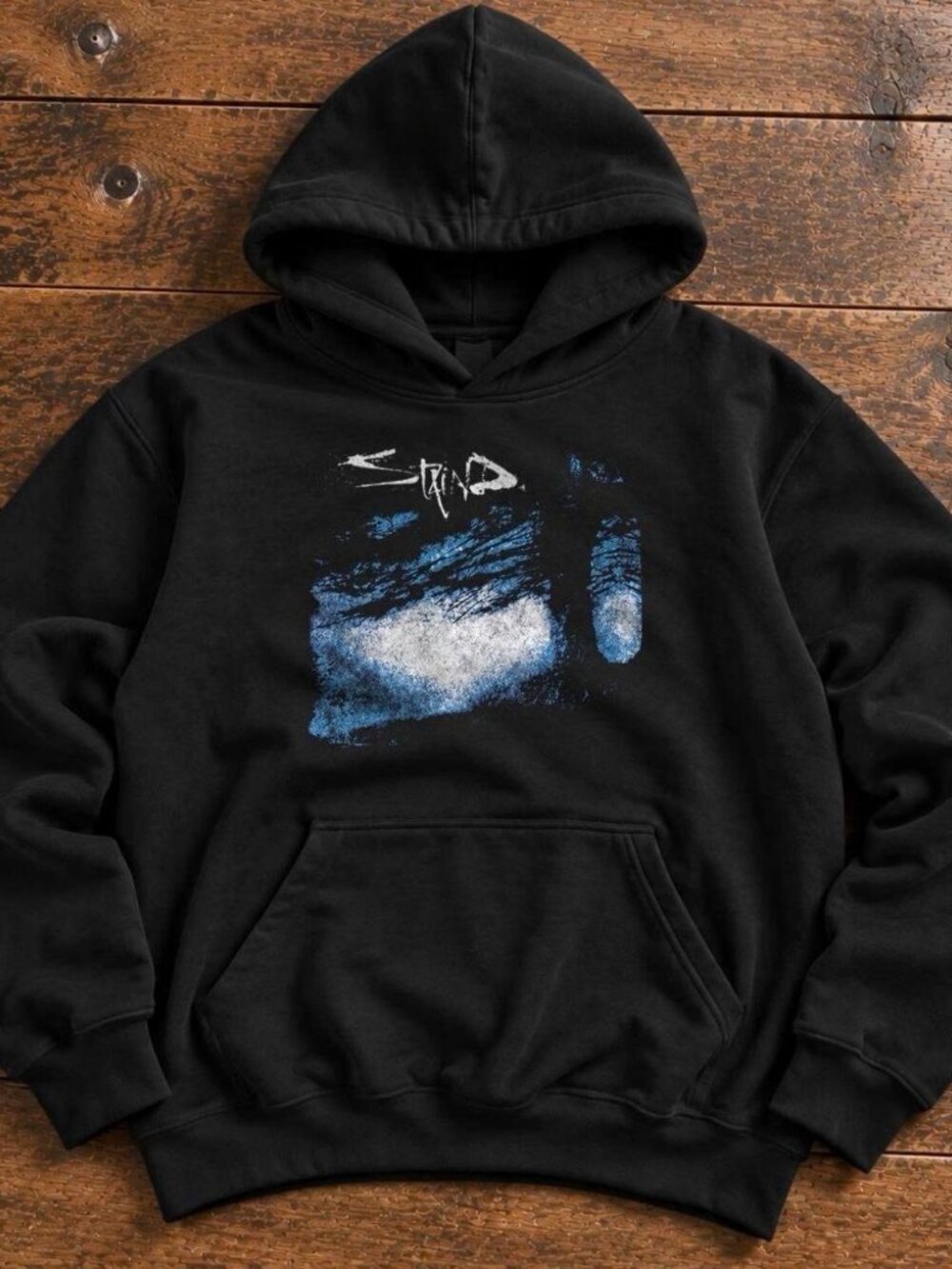 Staind Graphic Hoodie Black Shirt